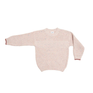 
                  
                    Load image into Gallery viewer, Nep Yarn Alphabet Jumper Light Pink
                  
                